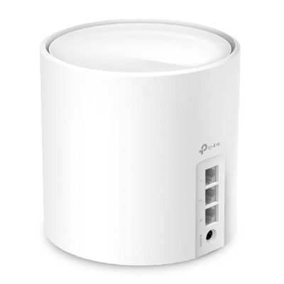 AX3000 Whole Home Mesh WiFi 6 Unit, Deco X50 (1-pack), 802.11ax, 574+2402 Mbit/s, Ethernet LAN (RJ-45) ports 3, Mesh Support Yes, MU-MiMO Yes, No mobile broadband, Antenna type Internal