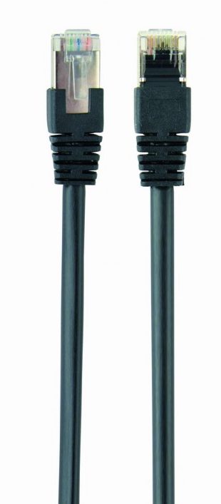 Patch cord, FTP Cat6, Black