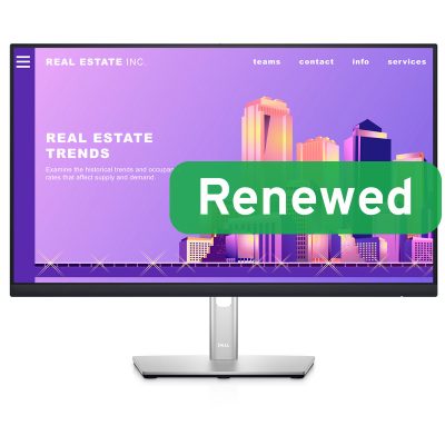 DELL Renewed Grade Factory sealed, Monitor, P2422H, IPS, 24 "