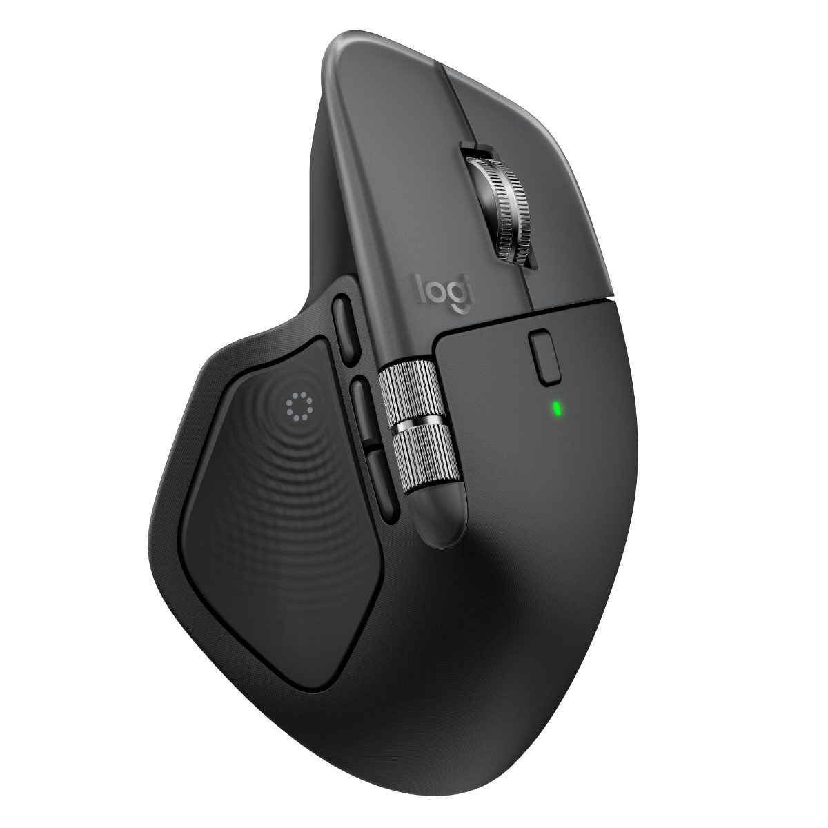 Logitech Mouse, MX Master 4 for Mac, Wireless, Bluetooth, 2.4 GHz, Space Black