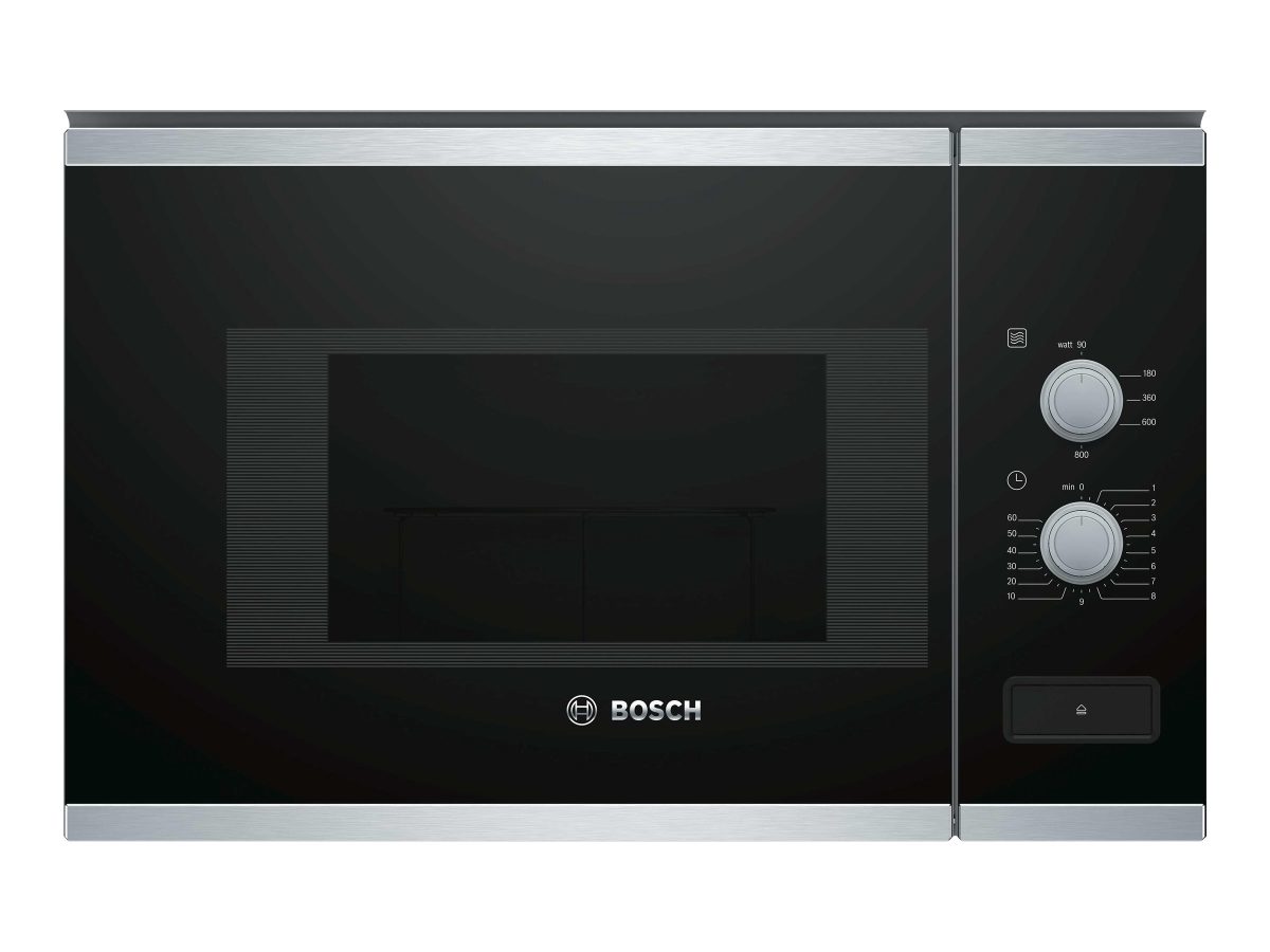 Microwave Oven, BFL520MS0, Built-in, 20 L, 800 W, Stainless steel/Black