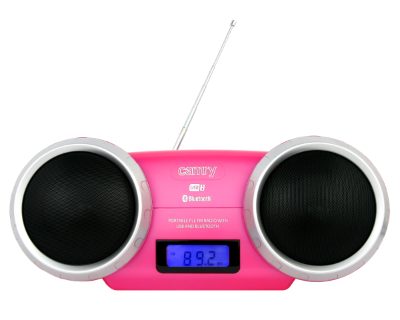 Audio/Speaker, CR 1139p, 5 W, Bluetooth, Wireless connection, Portable, Pink