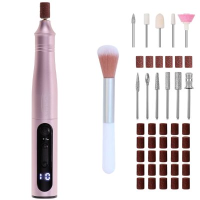 Electric Nail Drill Set, AD 2181, Number of power levels 5, Pink