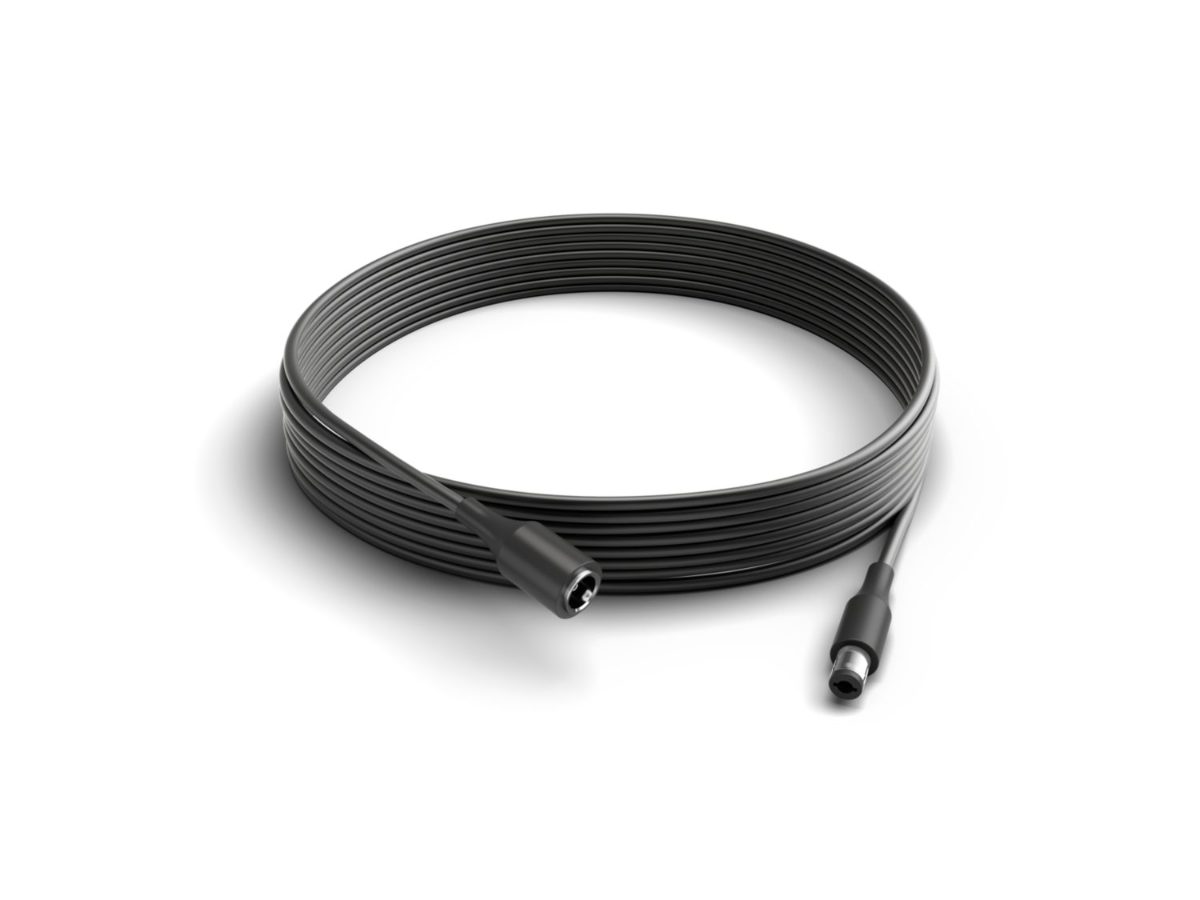 Hue COL Play Light Bar Extension Cable, 5 m, Black