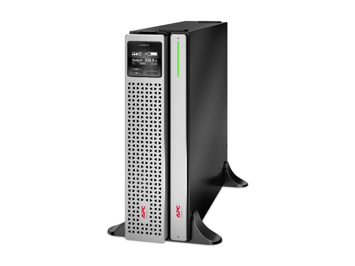APC Smart-UPS On-Line, 1500VA, Rackmount 3U, 230V, 8x C13 IEC outlets, Network Card, Extended runtime, W/ rail kit, W/ Lithium-ion external, Schneider Electric