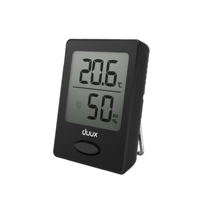 Sense, Black, LCD display, Hygrometer + Thermometer