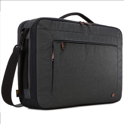 Era Hybrid Briefcase, Fits up to size 15.6 ", Messenger - Briefcase/Backpack, Shoulder strap, Obsidian