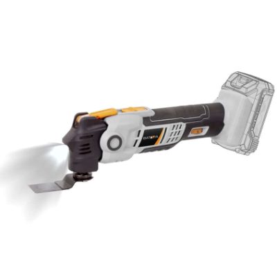 18V Cordless Anti-Vibration Multitool - Without Battery and Charger