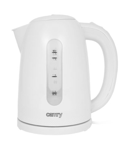 Kettle, CR 1254, Standard, 2200 W, 1.7 L, Plastic, 360° rotational base, White