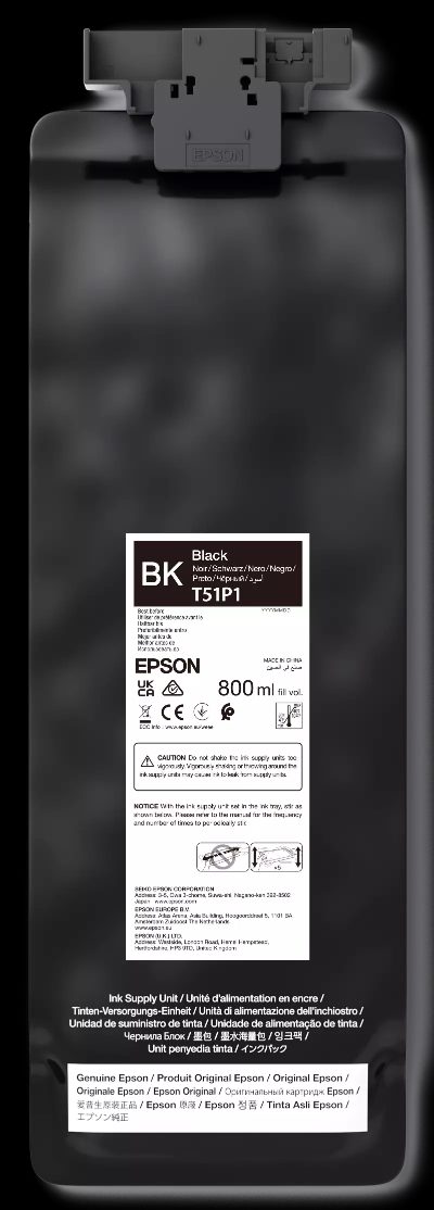 Epson UltraChrome GS3 T51P100, Ink pack, Black