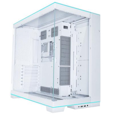 Case, LIAN LI, O11 DYNAMIC EVO RGB, Tower, Case product features Transparent panel, ATX, EATX, MicroATX, MiniITX, Colour White, G99.O11DERGBW.00