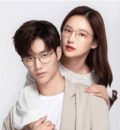 Xiaomi Blue Light Blocking Glasses, Glasses, Gold, Nylon/SUS304