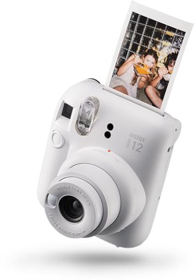 CAMERA INSTANT W/10SH GLOSSY/INSTAX MINI 12 WHITE FUJIFILM