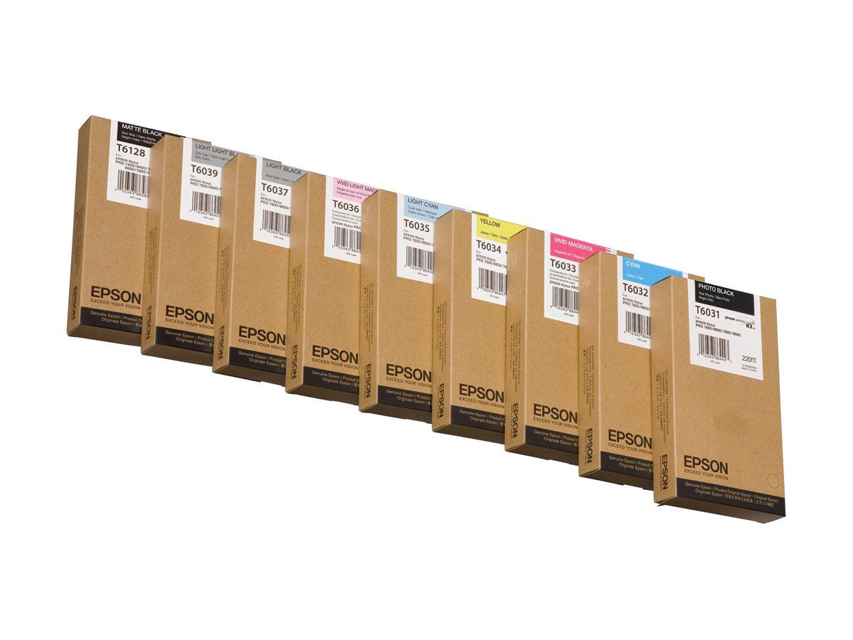 Epson Singlepack Matte Black T61280N 220 ml, Epson T61280N, Ink cartridge, Matte black