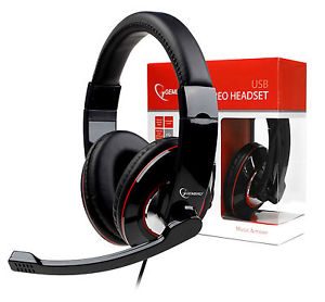MHS-U-001 USB headphones, Wired, N/A