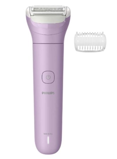 PHILIPS 6000 sērijas bezvada sieviešu skuveklis mitrai un sausai lietošanai