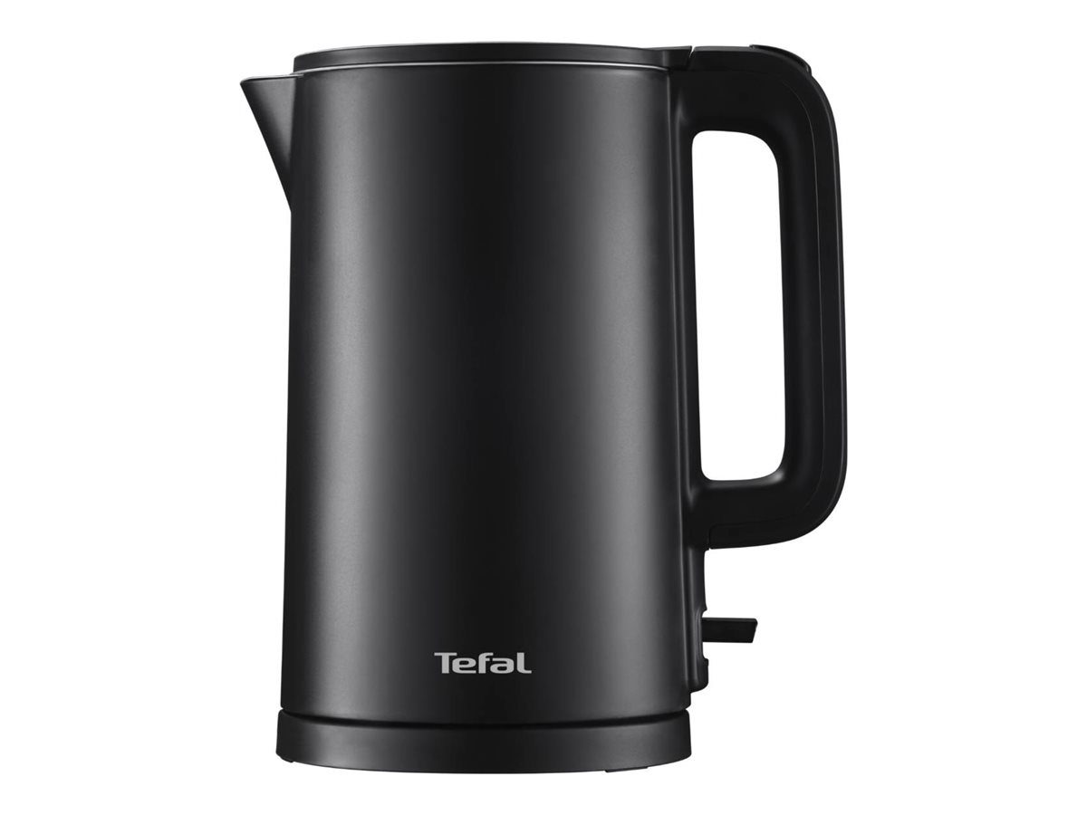 KO1408E0 Thermo Protect, Kettle, Electric, 1500 W, 1.5 L, Stainless steel/Plastic, 360° rotational base, Black