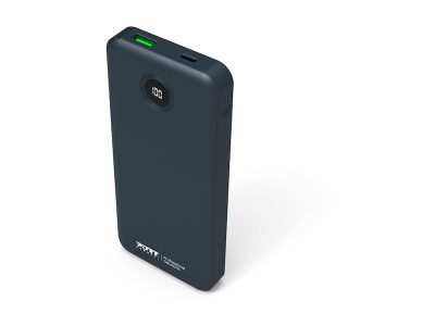 PORT CONNECT External battery 2 X USB-C PD, 10000 mAh, Blue
