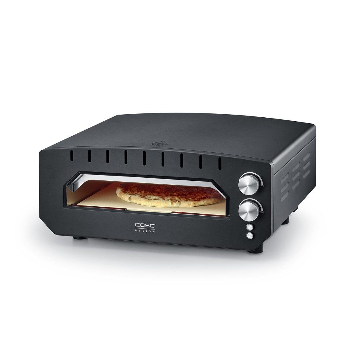 Caso Pizza Oven, PizzaChef 400°, 2000 W, Black