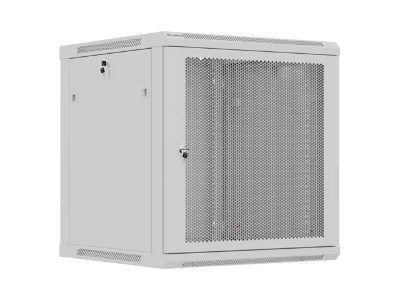 Lanberg Wall mounted installation cabinet 19" 12U 600X600, WF01-6612-23S, Grey
