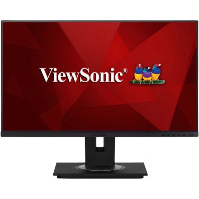 LCD Monitor, VIEWSONIC, VG2456, 24", Panel IPS, 1920x1080, 16:9, Matte, 15 ms, Speakers, Swivel, Pivot, Height adjustable, Tilt, Colour Black