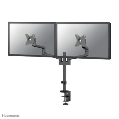 Neomounts Desk Mount, DS60-425BL2 Monitor Arm, Adjustable Height, Rotate, Tilt, Swivel, 17-27 ", Maximum weight (capacity) 8 kg, Black