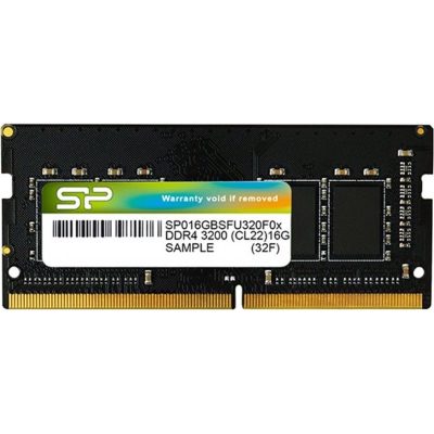 SP016GBSFU320X02, 16 GB, DDR4, 3200 MHz, Notebook, Registered No, ECC No