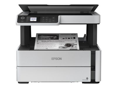 3 in 1 printer, EcoTank M2170, Inkjet, Mono, All-in-one, A4, Wi-Fi, White