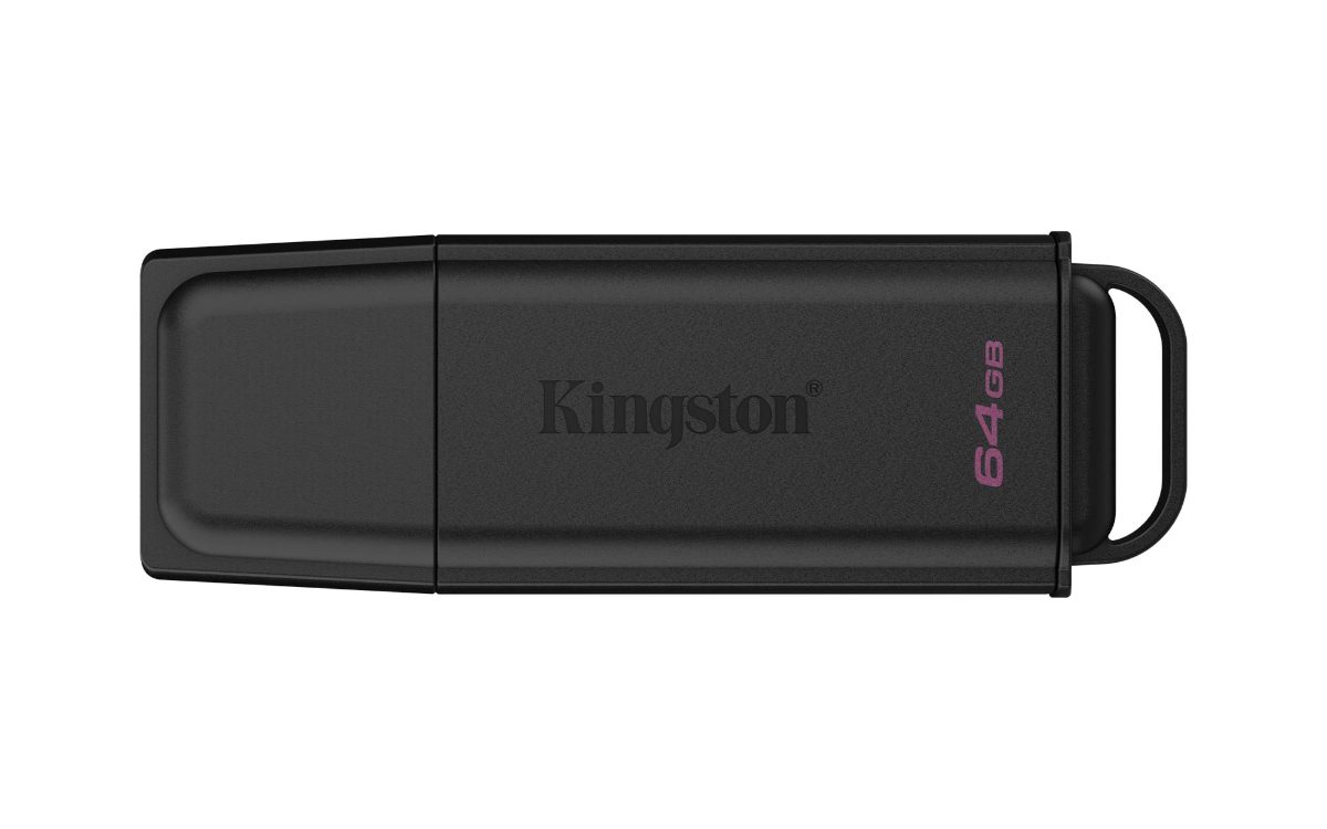 Kingston USB Flash Drive, DataTraveler Exodia, 64 GB, USB Type-A, Black
