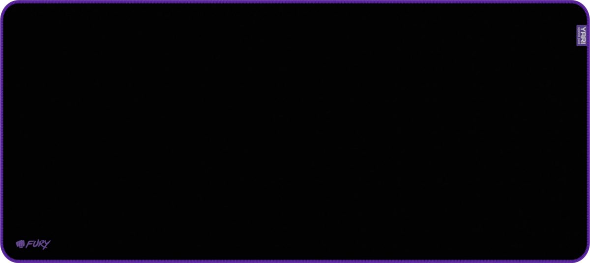 Fury Yari Speed XL, Mouse pad, 980 x 400 mm, Black/Purple