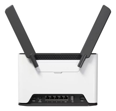 Wireless Router, MIKROTIK, Chateau LTE7 ax, Wi-Fi 6 (802.11ax), SIM card slot Yes, 3G Yes, 4xLAN ports, USB port Yes, G+5HAXD2HAXD-TC&R11E-LTE7