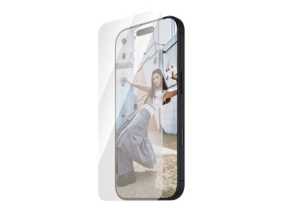 PanzerGlass Screen protector, Apple, iPhone 16 Plus, Glass, Transparent, Ultra-Wide Fit