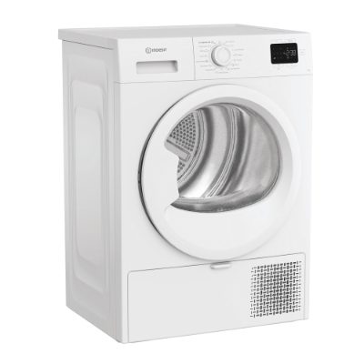 INDESIT Dryer Machine, C YSD 83D WW EE, Energy efficiency class D, Front loading, 8 kg, Heat pump, LED, Depth 54.5 cm, White