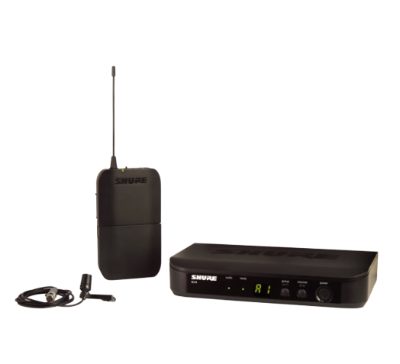 Wireless Presenter System with CVL Lavalier Microphone, BLX14E/CVL, Black, Wireless connection