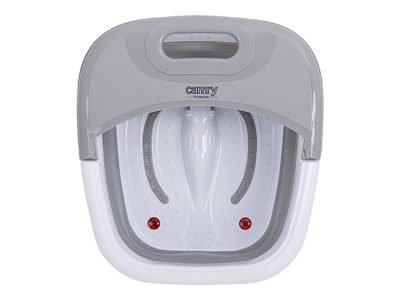 Foot massager, CR 2174, Bubble function, Heat function, 450 W, White/Silver