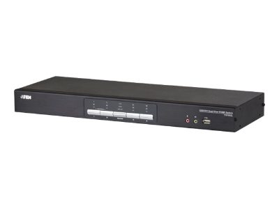 4-Port USB DVI Dual Link Dual Display/Audio KVMP Switch, CS1644A
