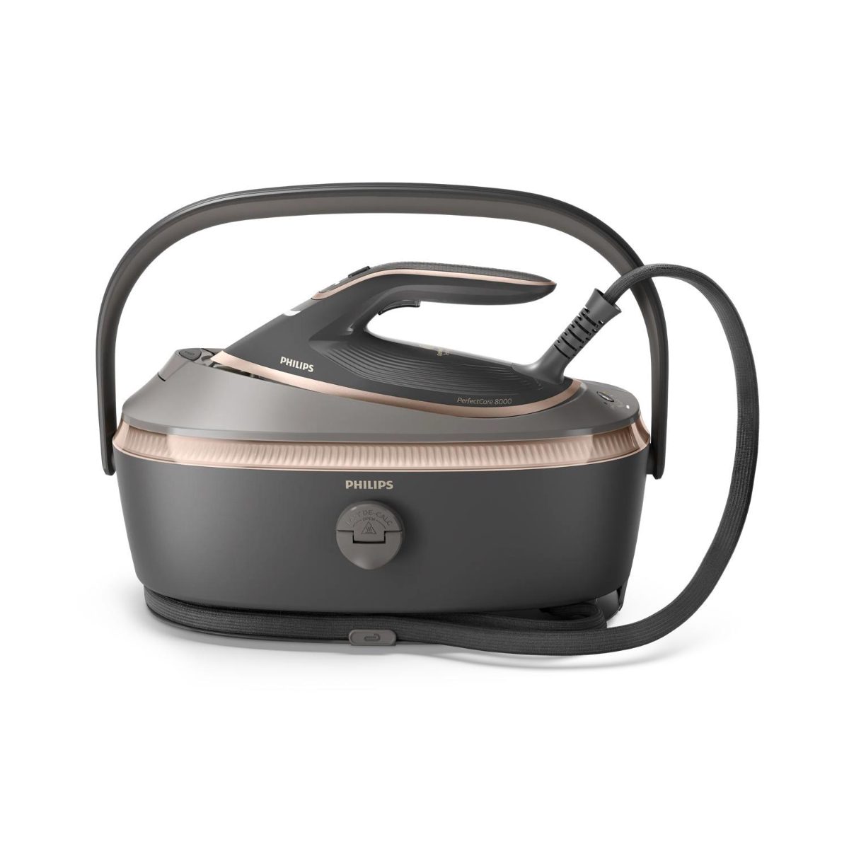 PHILIPS Perfect Care 8000. sērijas tvaika ģeneratora gludeklis