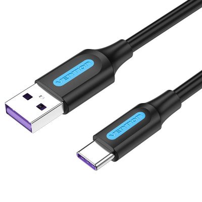 CABLE USB-C TO USB2.0/1.5M BLACK CORBG VENTION
