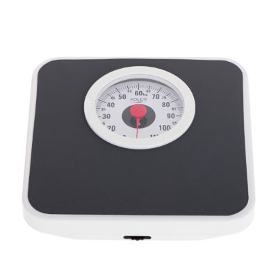 Mechanical Bathroom Scale, AD 8178, Maximum weight (capacity) 120 kg, Accuracy 1000 g, Black