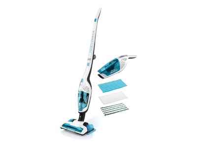 Vacuum Cleaner, ETA645390000 Moneto II Aqua Plus, Cordless operating, Handstick 3in1, Washing function, N/A W, 21.6 V, Operating time (max) 50 min, White/Blue