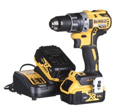 DEWALT Spinner-Drill, DCD791P2-QW, 18 V, 2x5 Ah, Lithium-Ion (Li-Ion)