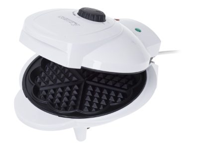 Waffle maker, CR 3022, 1000 W, Number of pastry 5, Heart shaped, White