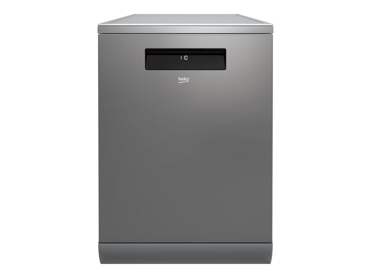 BEKO Dishwasher, DEN48530X, Freestanding, Width 60 cm, Number of place settings 15, Number of programs 8, Energy efficiency class D, Stainless steel