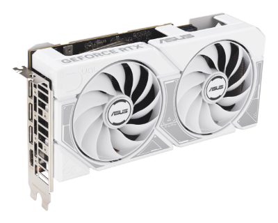 Asus Dual GeForce RTX 5060 White OC Edition 8GB GDDR7, NVIDIA, 8 GB, GeForce RTX 5060, GDDR7, HDMI ports quantity 1, PCI Express 5.0
