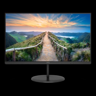 Monitor, U27V4EA, 27 ", IPS, UHD, 16:9, 60 Hz, 4 ms, 3840 x 2160, 350 cd/m², Headphone out (3.5mm), HDMI ports quantity 2, Black, Warranty 36 month(s)