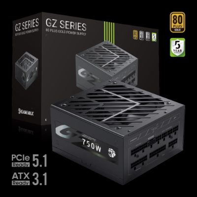 Gamemax PSU, GZ 750G, 750 W, Gold, Full Modular