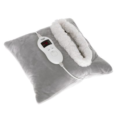 Blanket heating pad, AD 7412, Number of heating levels 8, Number of persons 1, Washable, Soft fleece, 80 W, Grey