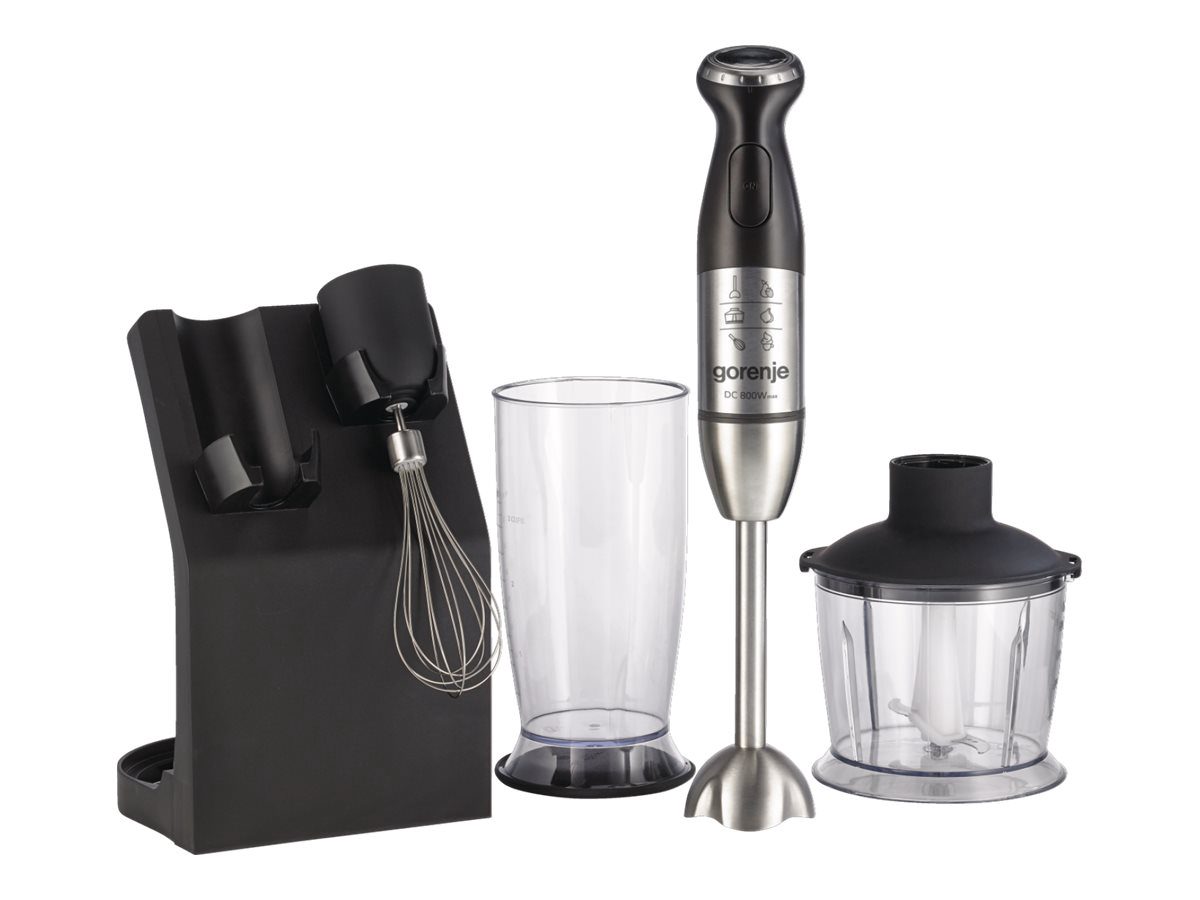 Blender, HBC807QB, Hand Blender, 800 W, Number of speeds Variable, Chopper, Black