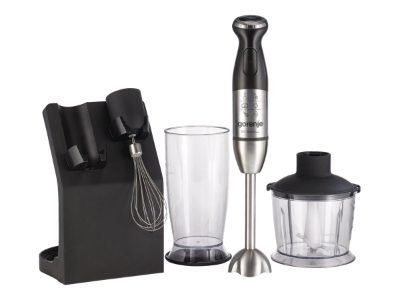 Blender, HBC807QB, Hand Blender, 800 W, Number of speeds Variable, Chopper, Black