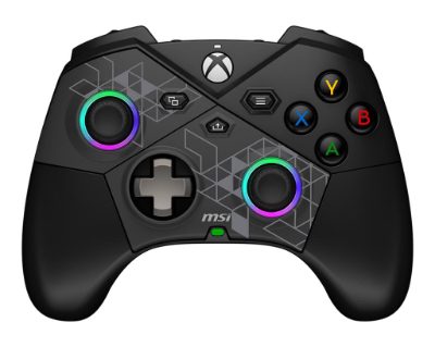 MSI Gaming Controller, FORCE PRO WIRELESS, Black